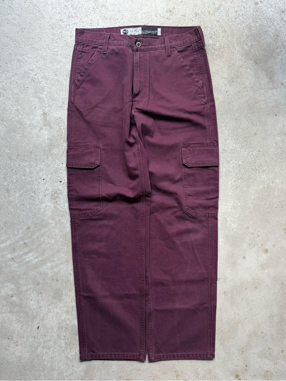 Vintage SilverTab Levi’s Baggy Loose Purple Men’s Skater Jeans 32x31